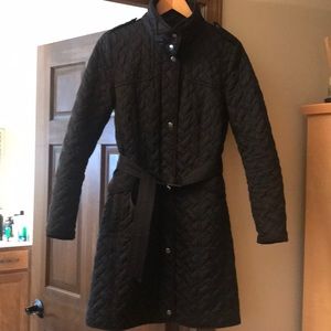 Cole Haan Women’s Black Quilted coat.